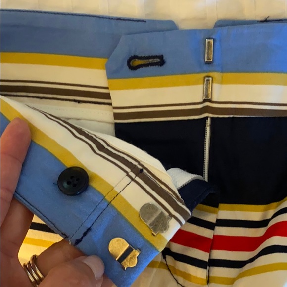 BCBG Max Azria Striped Shorts - Picture 3 of 5